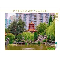 CALVENDO Puzzle Oase der Ruhe | 2000 Teile Lege-Größe 90 × 67 cm Foto-Puzzle für glückliche Stunden