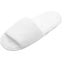 Zöllner Frottierslipper 10er Set, weiß, Universalgröße
