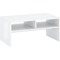 CasaDolce Casa Dolce Couchtisch VERNOVA, 90x51x41 cm, weiß, Ablage unter Tischplatte