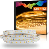 Mextronic LED Strip ATLA Warmweiß (2700K) 60W 5 Meter 24V IP20 CRI 92