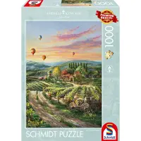 Schmidt Puzzle Peaceful Valley Vineyard Spiele, 1000 Teile, Ab 14 Jahren