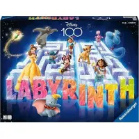 Ravensburger Labyrinth Disney 100 Jahre, Brettspiel, , Familienspiel, 2-4 Spieler, 7+ Jahre