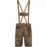Haus Huberts Trachtenhose Kunstleder Urban Retro, Groesse:58