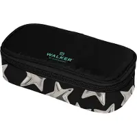 Tenneco Walker Schlampermäppchen Concept Pencil Box Stars schwarz