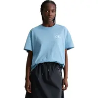 Marc O'Polo T-Shirt DENIM, Damen, Gr. XS, blau (blau dawn), Jersey, Obermaterial: 100% Baumwolle, relaxed fit normal, Rundhals, Shirts T-Shirt, relaxed aus Basic Single Jersey