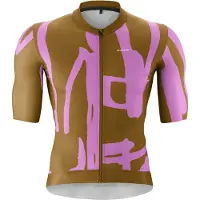 Gonso Radtrikot "Road Jersey Print M" Herren Fahrradtrikot, modernes Trikot mit 3-teiliger Rückentasche