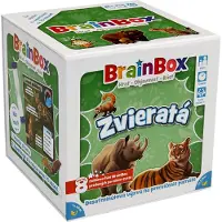 ADC BrainBox Kartenspiel Tiere SK-Version für Gedächtnis und Beobachtung ab 8 Jahren
