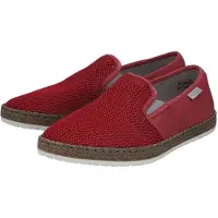 Rieker Espadrille Sommerschuh, Slipper, Freizeitschuh im Materialmix