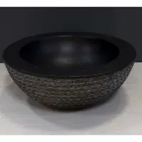 Lestix International Aufsatzwaschbecken Galba Ø 40 cm Terrazzo