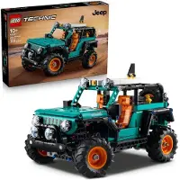 LEGO Technic Jeep Wrangler Rubicon SUV 42227, STEM Bauspielzeug, Inklusive Gummiente