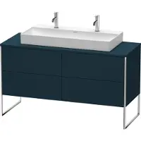 Duravit XSquare Konsolenwaschtischunterbau freistehend, 4 Auszüge, 1400x778x548mm, XS4925M9898
