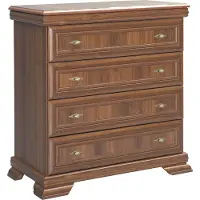 Furniture24 Kommode Kora KK2 Schubladenschrank Schubladenkommode Schlafzimmerkommode mit 4 Schubkasten Samoa King