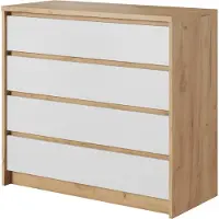 Furniture24 Kommode Xelo F mit 4 Schubkästen Schlafzimmer
