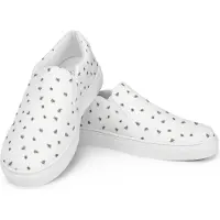 Mr. & Mrs. Panda Loafer Damen Hummel flauschig Größe 38 - Weiß - Geschenk, Mokassins, Lustige Sprüche, Blume, Natur, Espadrilles, Biene, Halbschuhe, Damenschuhe