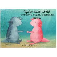 Mr. & Mrs. Panda Puzzle Axolotl Liebe Design 1500 Teile - Weiß - Geschenk, 1000, Valentinstag, Axolot, 2000, 300, 500