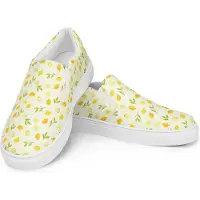 Mr. & Mrs. Panda Damenschuhe Frische Zitronen Größe 38 - Gelb - Geschenk, Zitrone, Mokassins Damen, Muster, Slipper Für, Loafer, Zitrusfrüchte