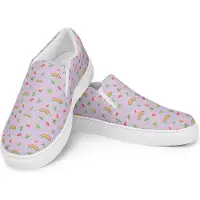 Mr. & Mrs. Panda Loafer Blume Kleeblatt Größe 42 1/2 - Violett - Geschenk, Neuanfang, Halbschuhe Damen, Glück, Motivation, Umzug, Garten, Damenschuhe, Mokassins, Slipper