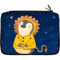 Mr. & Mrs. Panda Stifteetui Löwe Astrologie Design - Weiß - Geschenk, Etui, Tierkreiszeichen, Geburtstagsgeschenk, Sternzeichen, für Stifte, Federmappe, Schlampermäppchen
