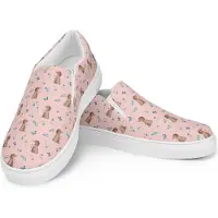 Mr. & Mrs. Panda Loafer Hund Blume Größe 43 - Rosa - Geschenk, Halbschuhe, Halsband, Hunde, Damen, Slipper, Süß, Sprüche, Damenschuhe