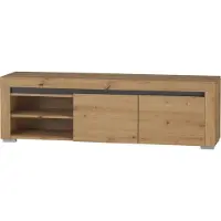 Furniture24 Fernsehschrank 152 cm Arizona RRTV-1 Lowboard 2 türiger Tv Schrank Unterschrank Wohnzimmerschrank