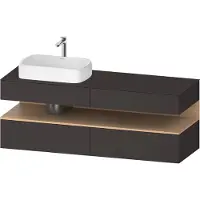 Duravit QA4777030800000 QTGO KWTU WH Ek 1600x550x600 Gt Smt