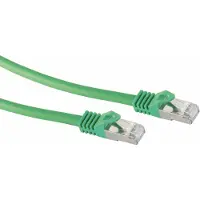 Shiverpeaks RJ45 Patchkabel m. CAT 7 Rohkabel PIMF grün 1m