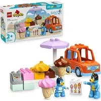 LEGO DUPLO 10458 Besuch beim Eiswagen mit Bluey - Bauset für 2 Jährige