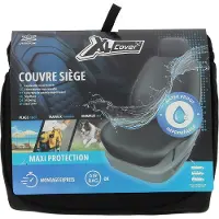 Xlc Autositzbezug , XL, Wasserdicht, Universal, Kompakt faltbar, Integrierte Aufbewahrungstasche