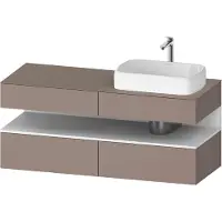 Duravit Waschtischunterschrank Qatego 140x55x60cm, w m/ba m, Pl, Beck. re