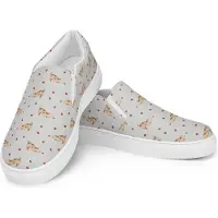 Mr. & Mrs. Panda Damen Halbschuhe Hund Marienkäfer Größe 40 - Grau - Geschenk, Verliebt, Sprüche, Espadrilles, Slipper, Hunde, Canvas Schuhe, Damenschuhe, Loafer, Achtsam
