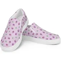 Mr. & Mrs. Panda Loafer Damen Wein Trauben Größe 42 1/2 - Violett - Geschenk, Weinreben, Weintrauben, Mokassins, Espadrilles, Muster, Damenschuhe, Slipper
