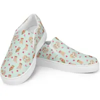 Mr. & Mrs. Panda Loafer Otter Herz Größe 43 - Türkis - Geschenk, Liebe, Mokassins Damen, Damenschuhe, Hochzeitstag, Slipper