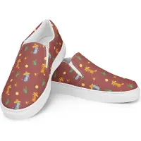 Mr. & Mrs. Panda Slipper Für Damen Axolotl Tequila Größe 44 - Rot - Geschenk, Mokassins, Loafer, Party, Ballerinas, Mexiko, trinken, Urlaub, Spruch, Damenschuhe, Slip-ons
