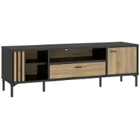 Furniture24 Fernsehschrank Joakimis Jmxt131-M637 Tv-Lowboard 160X51X42Cm Unterschrank