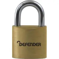 Defender Vorhängeschloss aus Messing TK4747 (20mm) (Multi Colour)