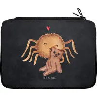 Mr. & Mrs. Panda Mäppchen Spinne Agathe Teddy - Kreidetafel - Geschenk, Freundschaft, Bleistiftetui, Verliebt, Liebesbeweis, Treue, Federtasche, Schlamper, Etui