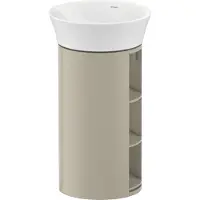 Duravit Waschtischunterschrank White Tulip 41x41x75cm, 2 Hozfachb., Tau Seidenmatt