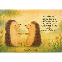Mr. & Mrs. Panda Puzzle Igel Liebe Design 1500 Teile - Weiß - Geschenk, Freundin, 2000, Puzzlespiel, 500, Verheiratet, 300, Hochzeit