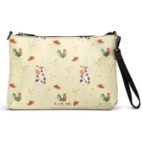 Mr. & Mrs. Panda Damentasche Kuh - Gelb - Geschenk, Clutch, Kühe, Umhängetasche Damen, Hof, Landwirtin, Spruch, Tasche, Handtasche, Crossbody Bag, Pochette, Träume