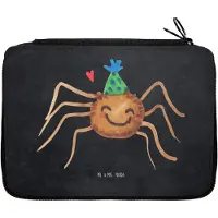 Mr. & Mrs. Panda Federmäppchen Spinne Agathe Party - Kreidetafel - Geschenk, Mäppchen, Etui, Schlamper, Glück, Wunder, Federmappe, Selbstliebe, Federtasche, Motivation