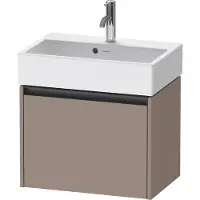 Duravit Waschtischunterschrank Ketho.2 Compact 58,4x39x44cm, 1 Ausz., wandhängend, bas. matt
