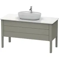 Duravit Luv Waschtischunterbau stehend LU9566, 1338 x 570 mm, 1 Schubkasten, 1 Auszug, LU956609292