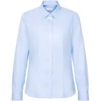 Seidensticker Klassische Bluse Damen Baumwolle blau, 36 748489-0003-00360