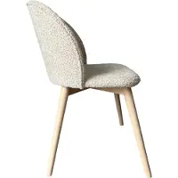 Dekori.Interiors Esszimmerstuhl M101, gepolsterter Stuhl aus Buchenholz, Farbe – Abriamo 03