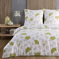 Buymax Bettwäsche Bettbezug 135x200 cm 4 teilig (2x Bettwäscheset + 2x Kissenbezug 80x80 cm) Deckenbezug Set 100% Baumwolle Renforce Reissverschluss