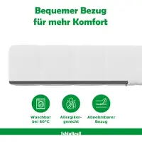 Schlaftroll 180 x 200 Kaltschaum Rollmatratze | Praktischer Schlafkomfort