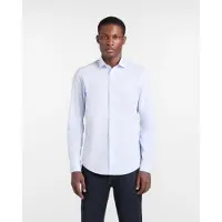 HARMONT & BLAINE für Herren. CNQ011012523M Blaues Stretch-Hemd (L), Lässig, Baumwolle, Klassisch, Langarm