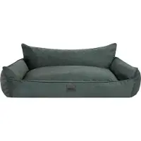 Sellbee Hundebett Hundekorb Hundesofa Hundekissen Tierbett Schlafplatz Hundematratze für Haustier Hunde Waschbar - Joker - 64 x 49 cm [Größe: L] - Grün Fancy