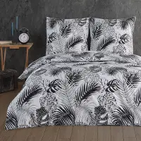 Buymax Bettwäsche Bettbezug 155x220 cm 4 teilig (2x Bettwäscheset + 2x Kissenbezug 80x80 cm) Deckenbezug Set 100% Baumwolle Renforce Reissverschluss