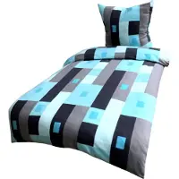 Buymax Bettwäsche Bettbezug 200x220 cm, Kopfkissenbezug 80x80 cm 3 teilig Deckenbezug Set aus 100% Polyester Winter Fleece mit Reissverschluss